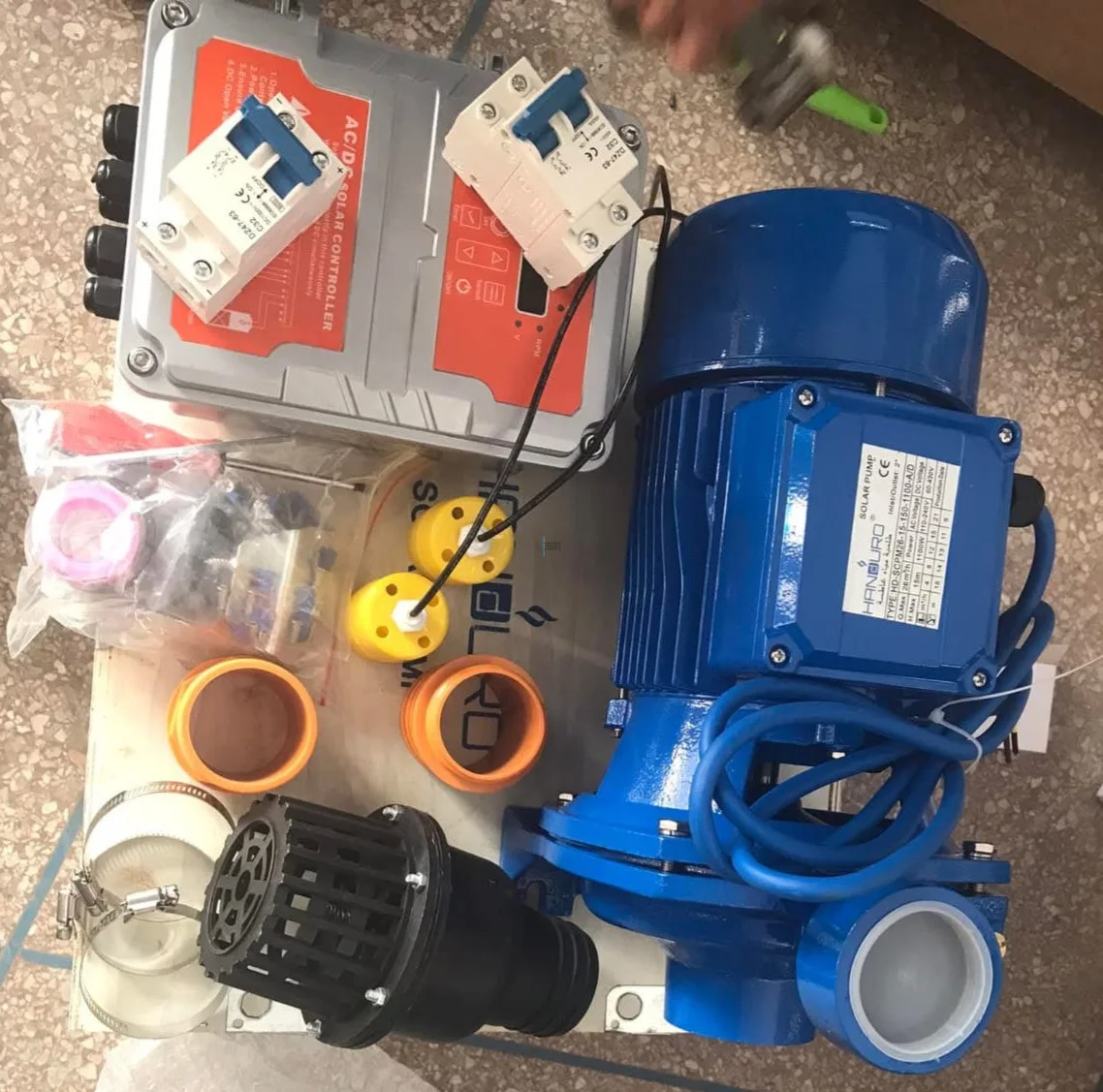 Pompe surface AC DC 2200W