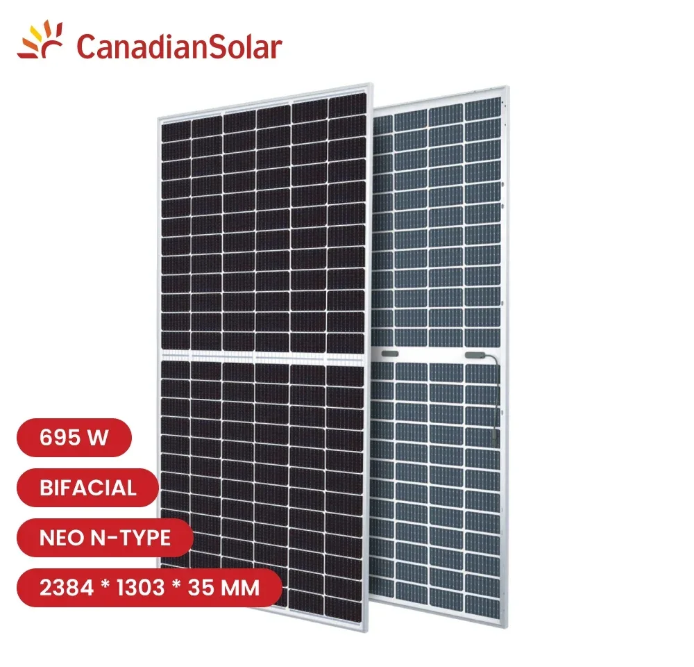 Panneau solaire 695W CanadianSolar