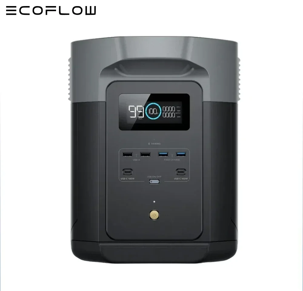 Station énergie portable EcoFlow DELTA 2 MAX (2400W / 2kWh)