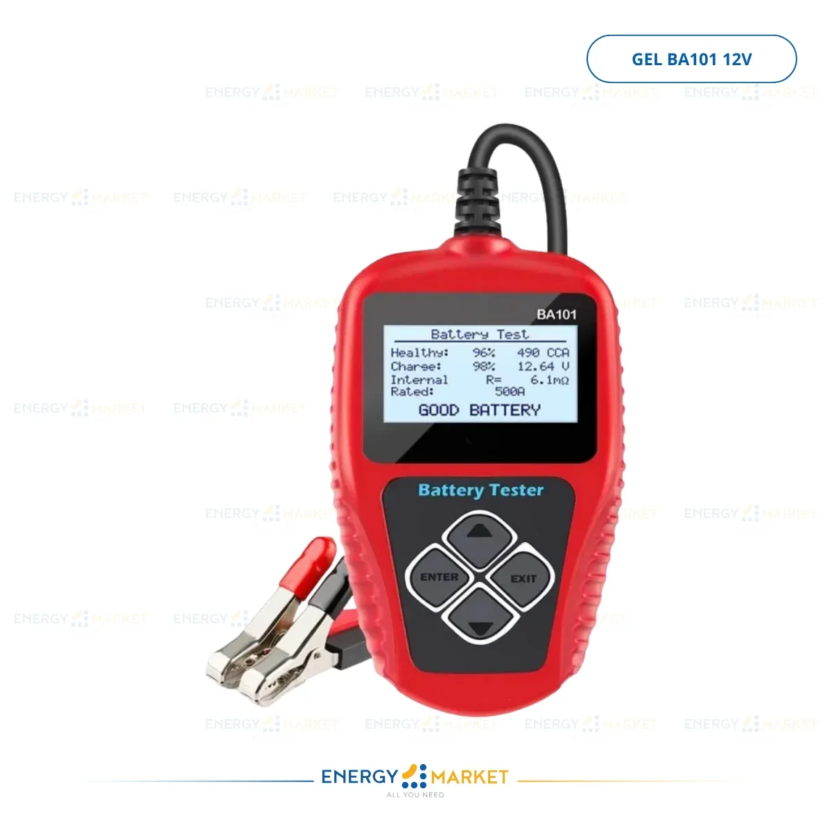Testeur de batterie AGM - GEL BA101 12V