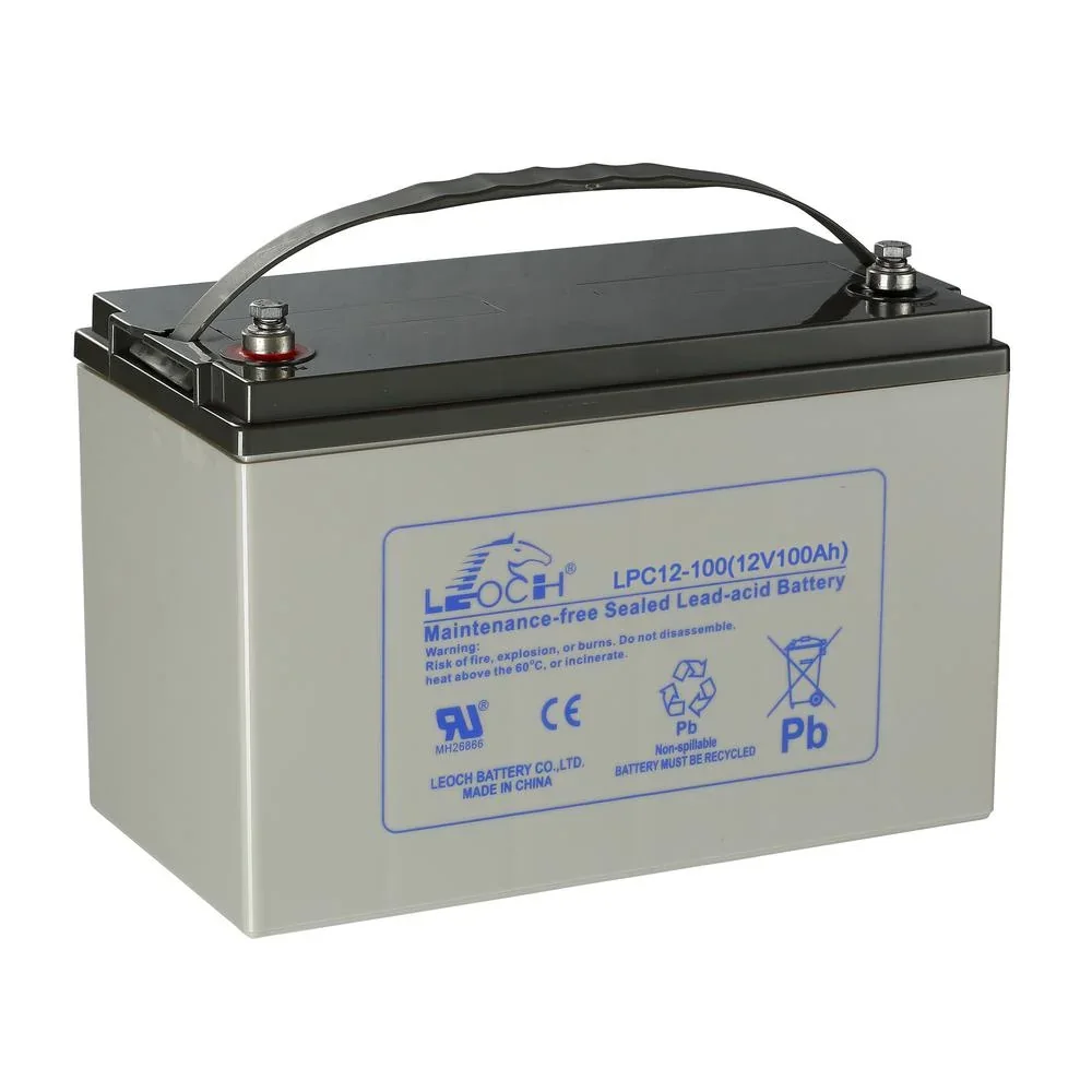 Batterie solaire LEOCH GEL 12v