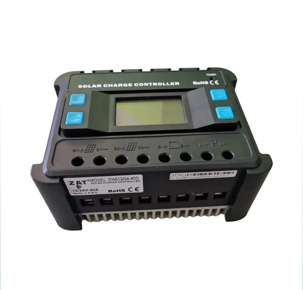 Régulateur Solaire 40A | 60A 12-24v